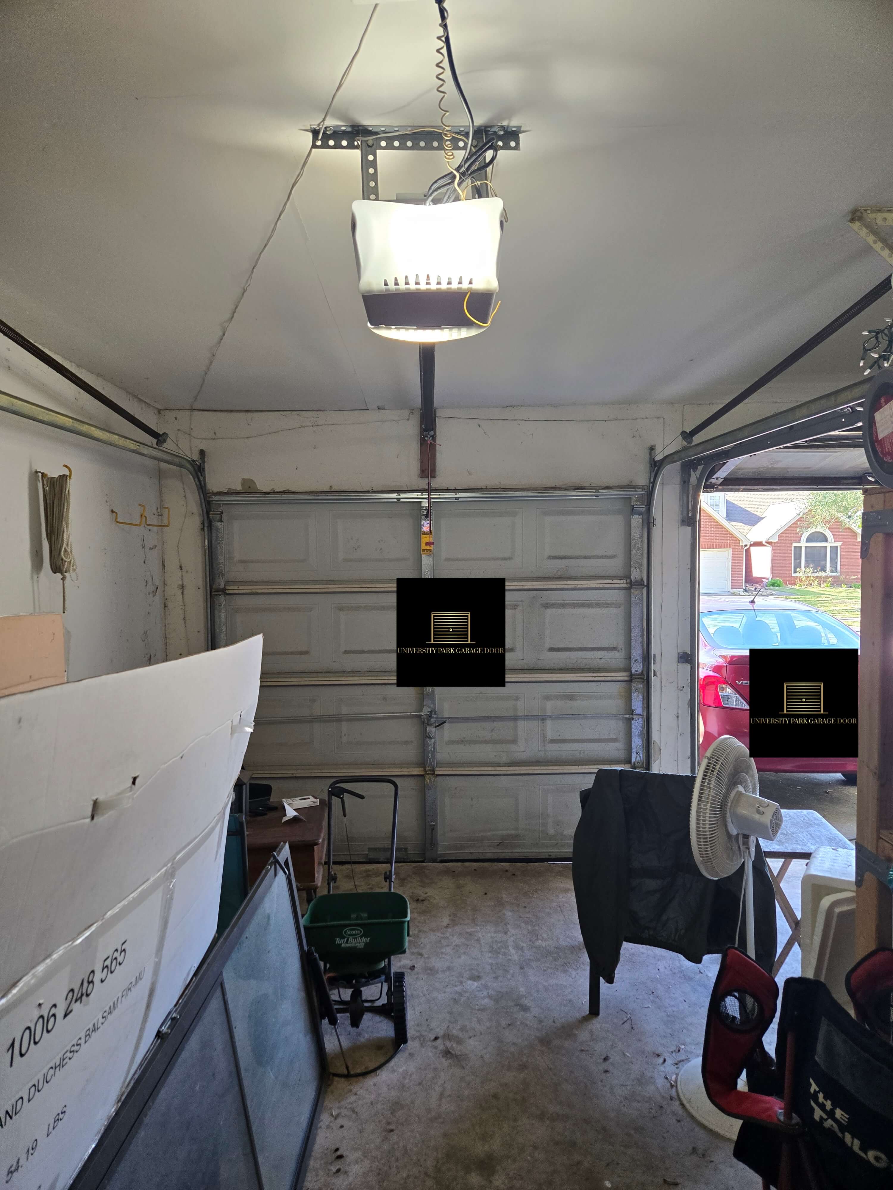 single-door-extesnion-springs-repair